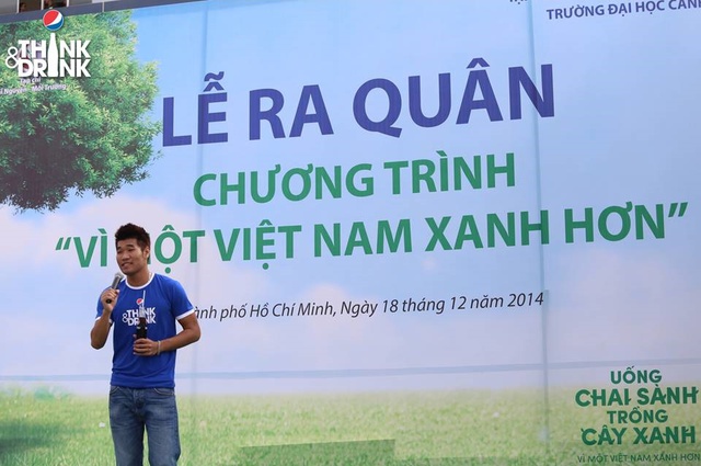 Theo chân Tạ Quang Thắng và Nhật Thủy trồng cây góp xanh Việt Nam 1