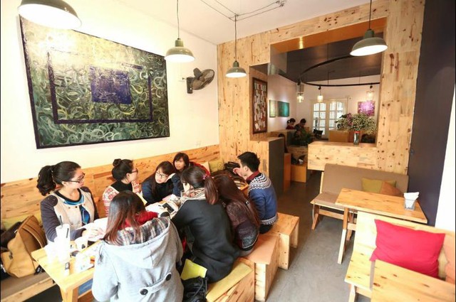 Khám phá quán café có thiết kế "lạ" giữa lòng Hà Nội 3