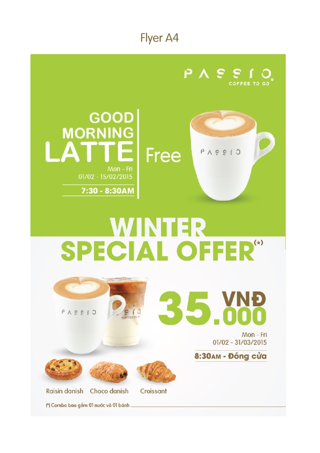 Winter Special Offer - Hệ thống Passio Coffee Hà Nội 4