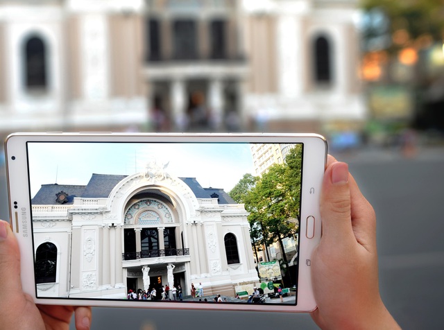 Phóng sự ảnh: Dạo quanh Sài Gòn cùng Samsung Galaxy Tab S 1