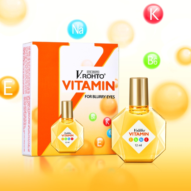 V.Rohto vitamin - Cải thiện tình trạng giảm thị lực 1