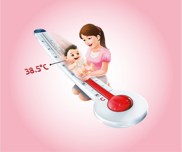 Những việc mẹ nên làm khi bé bị sốt cao 3