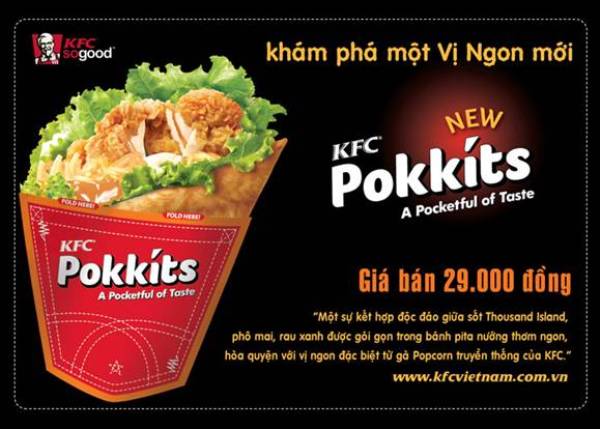 Khám phá món Pokkits mới của KFC 1