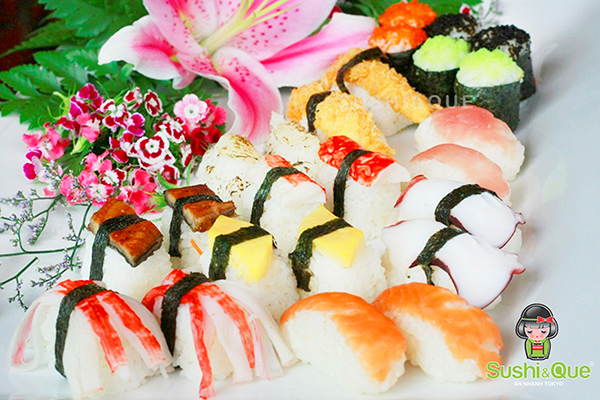 Cùng Khả Ngân thưởng thức món khoái khẩu - Sushi 17
