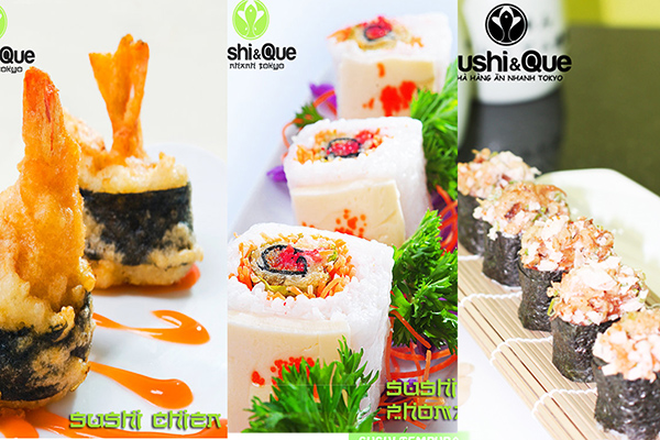 Cùng Khả Ngân thưởng thức món khoái khẩu - Sushi 9