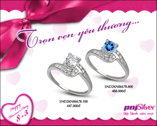 8/3 "Trọn vẹn y&ecirc;u thương" c&ugrave;ng PNJSilver 7