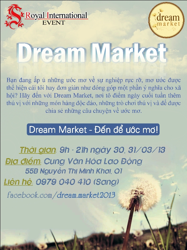 Thỏa ước mơ mua sắm cùng Dream Market 4