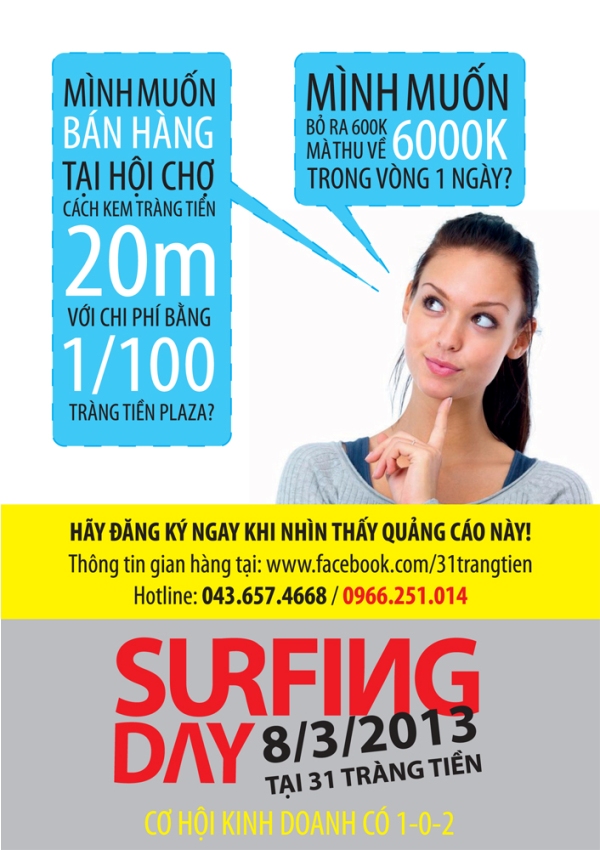 Ngày hội mua sắm Surfing Day 1