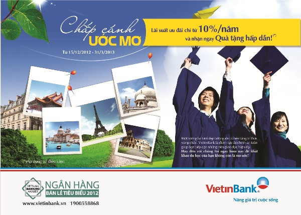 VietinBank cho vay du học với nhiều ưu đ&atilde;i 1
