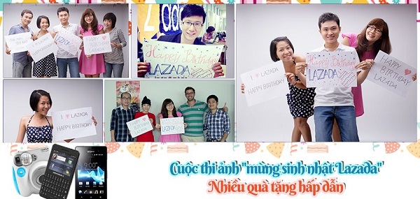 Mừng sinh nhật 1 năm - Lazada tặng qu&agrave; đến 200 triệu đồng 2