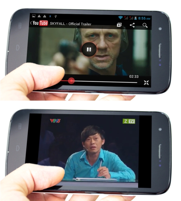 Q-Smart S33D: Công nghệ 3D trên smartphone 5.0 inches 2