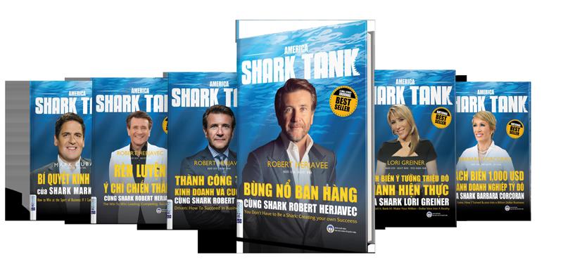Review bộ sách quản trị kinh doanh American Shark Tank