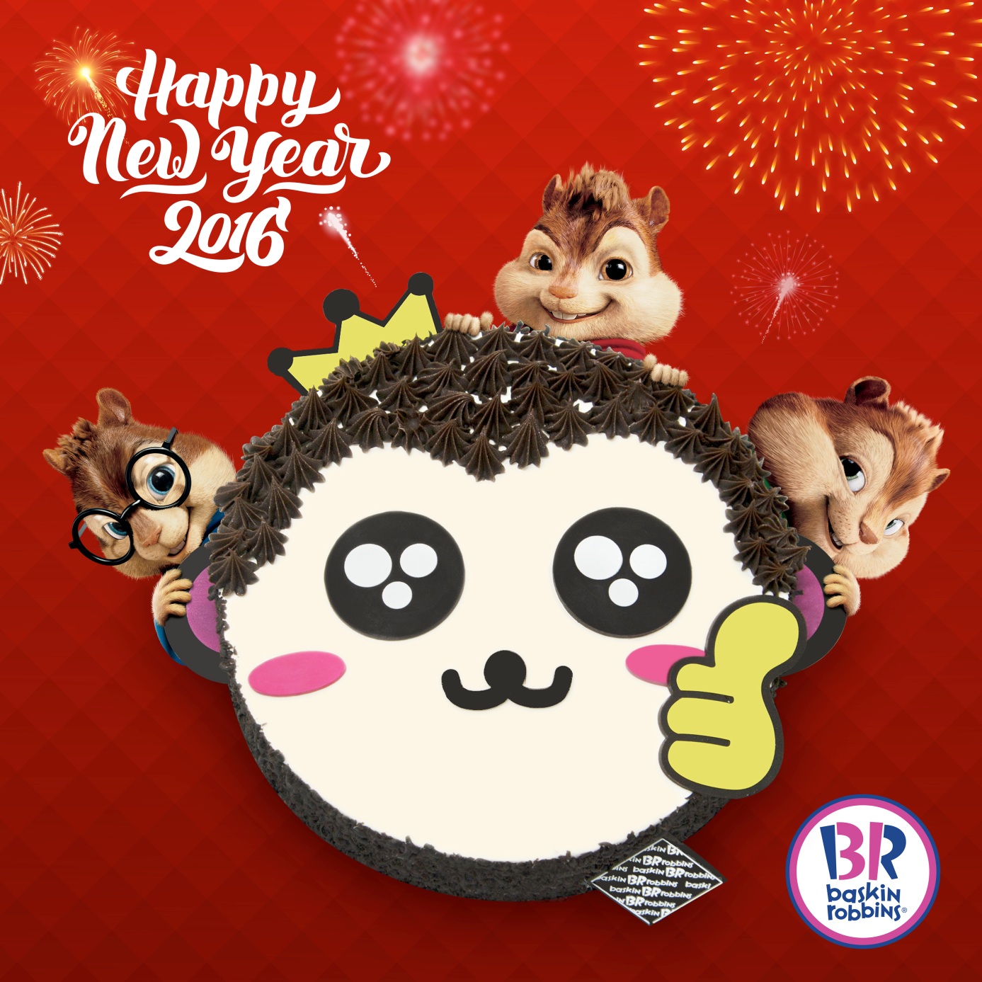 Theo chân Chipmunks đua quà đón Tết tại Baskin Robbins - Ảnh 2.