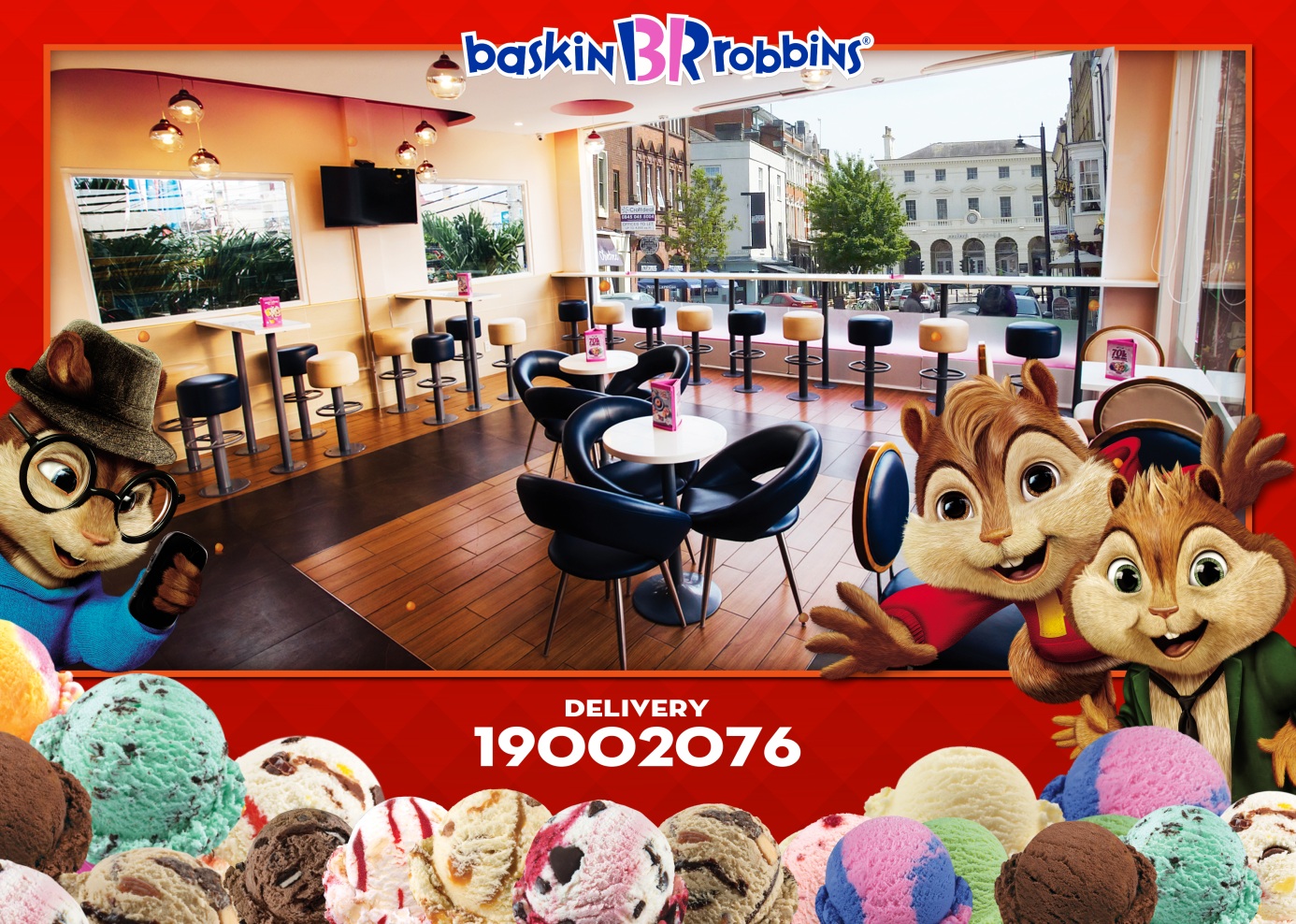 Theo chân Chipmunks đua quà đón Tết tại Baskin Robbins - Ảnh 6.