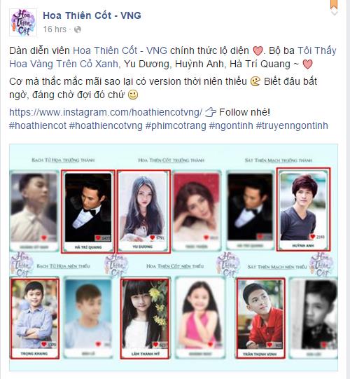 Bộ ba &ldquo;thi&ecirc;n thần nh&iacute;&rdquo; sẽ t&aacute;i hợp trong phim ngắn Hoa Thi&ecirc;n Cốt - Ảnh 1.