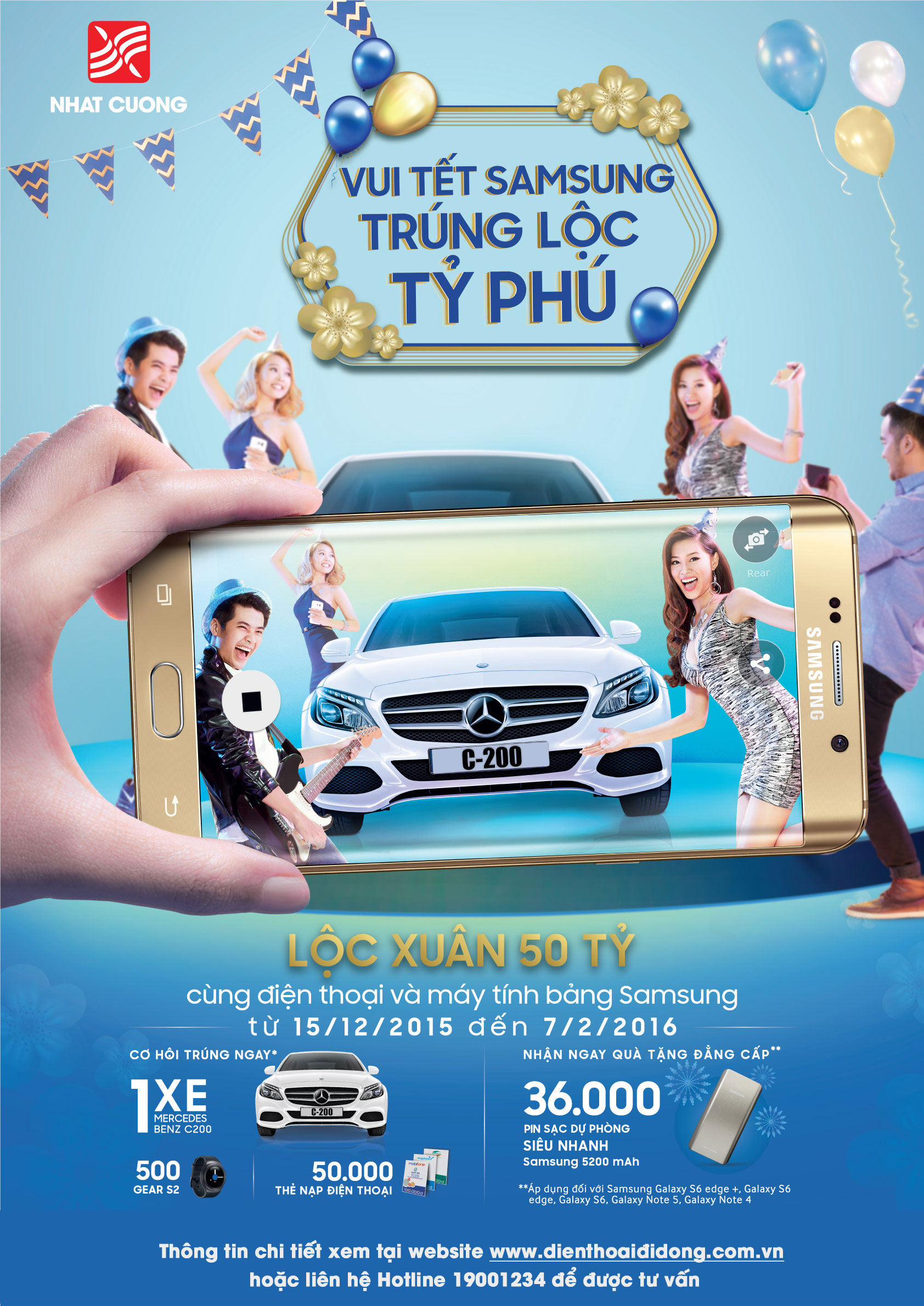 Mua h&agrave;ng Samsung tr&uacute;ng &ldquo;xế sang tiền tỷ&rdquo; tại Nhật Cường Mobile - Ảnh 1.