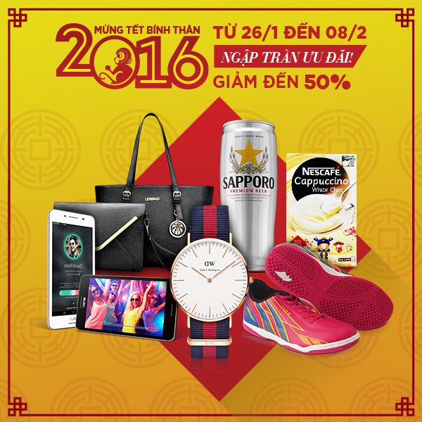 Giới trẻ rủ nhau săn h&agrave;ng đ&oacute;n Tết tr&ecirc;n Lazada - Ảnh 1.