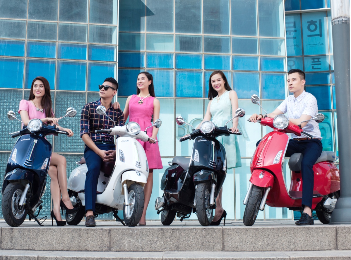 Thiết kế đẹp mắt của xe điện HKbike - Ảnh 2.