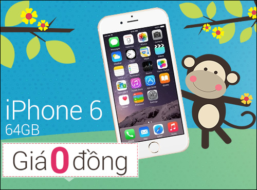 iPhone 6 G4GB chính hãng bán giá 0 đồng - Ảnh 1.