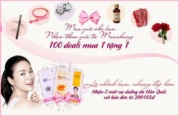 8/3: Mua sắm nhận quà ở Muachung.vn - Ảnh 3.
