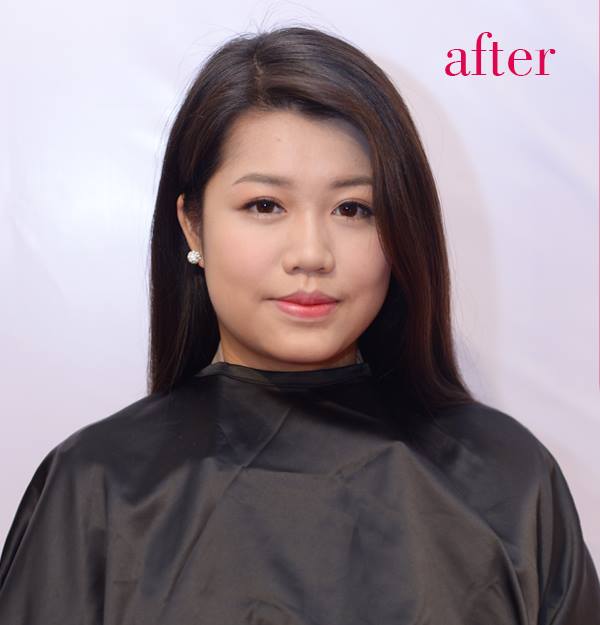 Ngỡ ng&agrave;ng v&igrave; sự kh&aacute;c nhau của c&ocirc; g&aacute;i trước v&agrave; sau khi Make over - Ảnh 5.