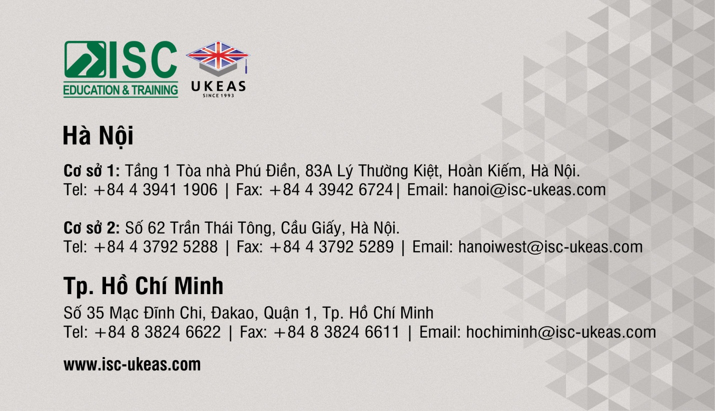 ISC-UKEAS tặng v&eacute; m&aacute;y bay cho du học sinh Anh Quốc - Ảnh 2.