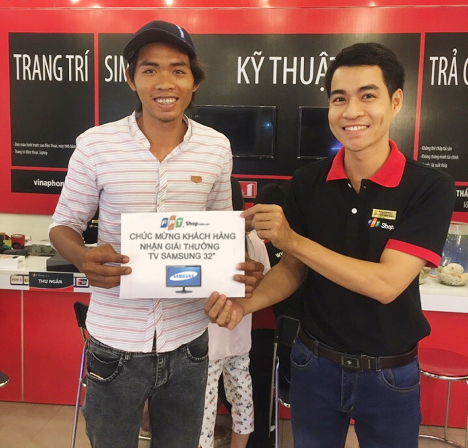 Bất ngờ trúng TV Samsung 6 triệu đồng khi mua điện thoại tại FPT Shop - Ảnh 3.