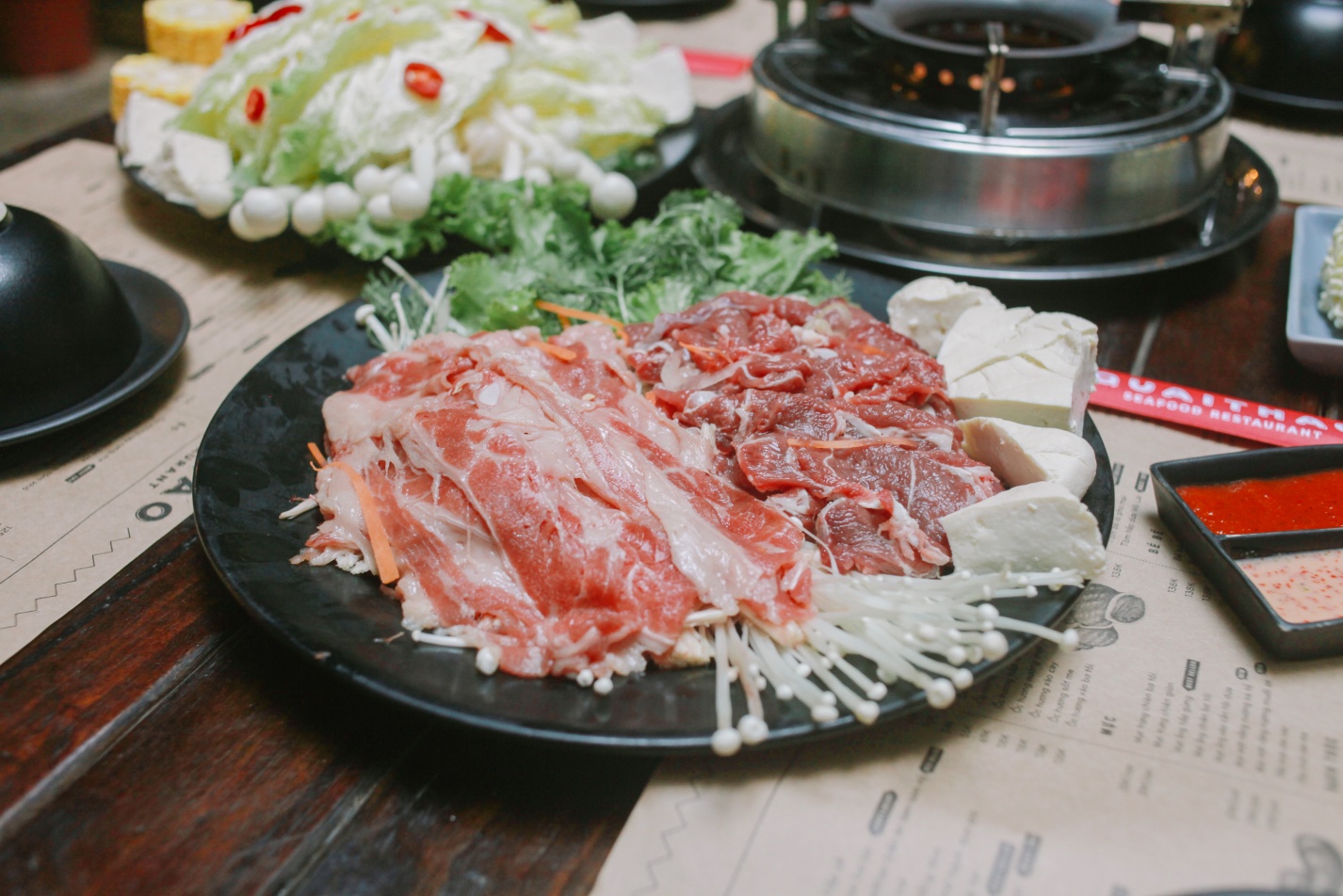 Lẩu kim chi - M&oacute;n mới chắc chắn phải thử tr&ecirc;n phố Đường Th&agrave;nh - Ảnh 3.