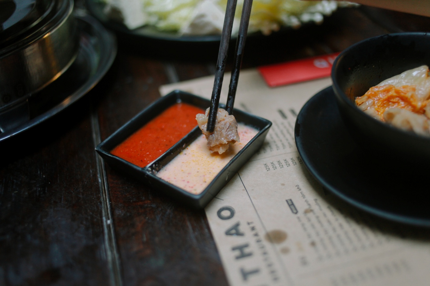 Lẩu kim chi - M&oacute;n mới chắc chắn phải thử tr&ecirc;n phố Đường Th&agrave;nh - Ảnh 7.