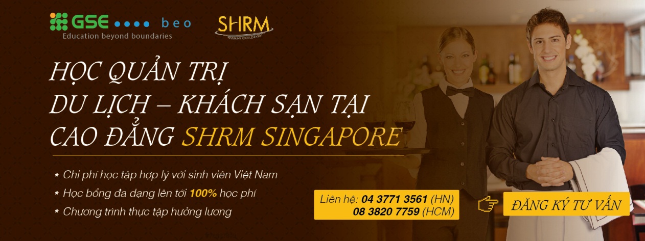 Du học thực tập hưởng lương tại trường SHMR, Singapore - Ảnh 1.