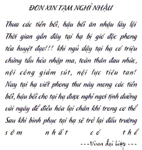 Những mẫu đơn từ bá đạo khiến cư dân mạng cười té ghế - Ảnh 7.