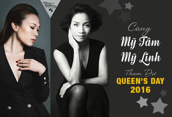 C&ugrave;ng Mỹ T&acirc;m &ndash; Mỹ Linh tham gia lễ hội cưới Queen&rsquo;s Day 2016 - Ảnh 1.