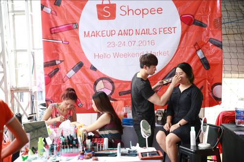 Bội thực&rdquo; ưu đ&atilde;i khi gh&eacute; thăm gian h&agrave;ng Shopee tại Hello Weekend Market - Ảnh 6.