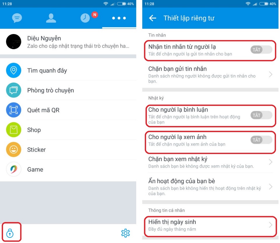 Không muốn lộ thông tin của bạn trên Zalo, hãy đọc các mẹo dưới đây - Ảnh 2.