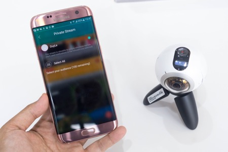 B&iacute; quyết truyền h&igrave;nh trực tiếp video 360 độ với Samsung Gear 360 - Ảnh 3.