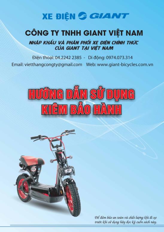 Nhận biết xe điện GIANT chính hãng - Ảnh 3.