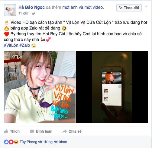 Bí kíp tạo ảnhvịt lộn, vịt dữa, cút lộn chỉ trong tích tắc cùng Zalo - Ảnh 18.