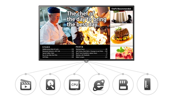 Công nghệ màn hình kỹ thuật số thông minh, diện mạo mới cho nhà hàng
