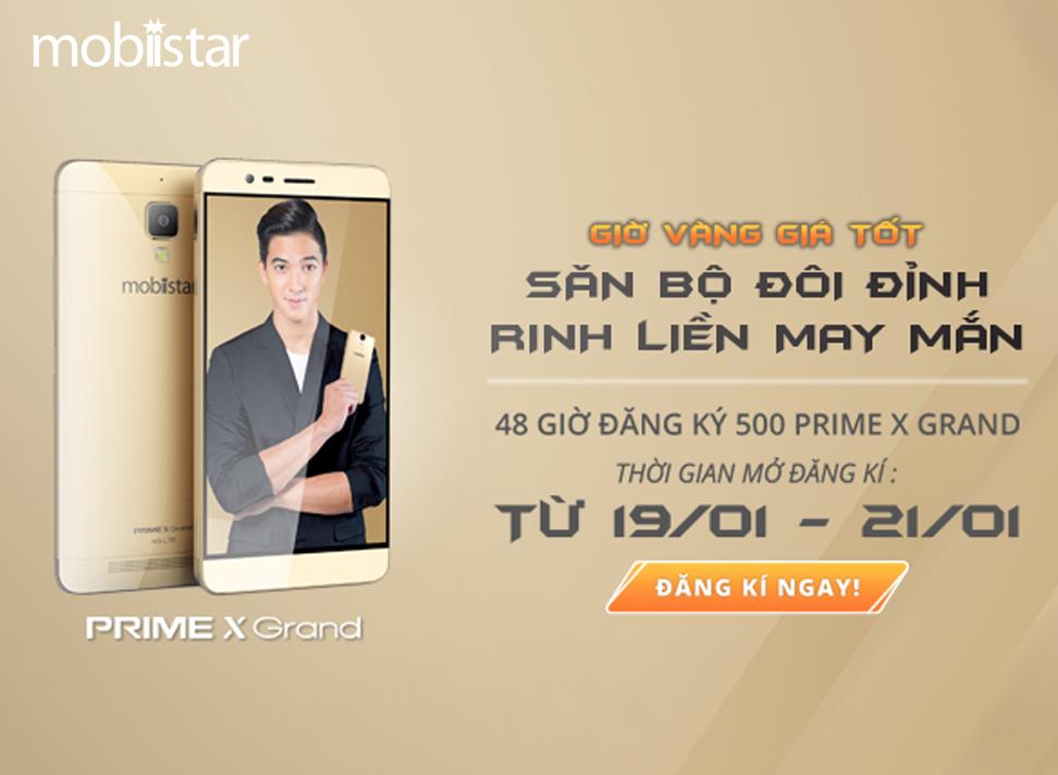 Hàng trăm người đặt hàng smartphone Prime X Grand chỉ trong một giờ - Ảnh 4.