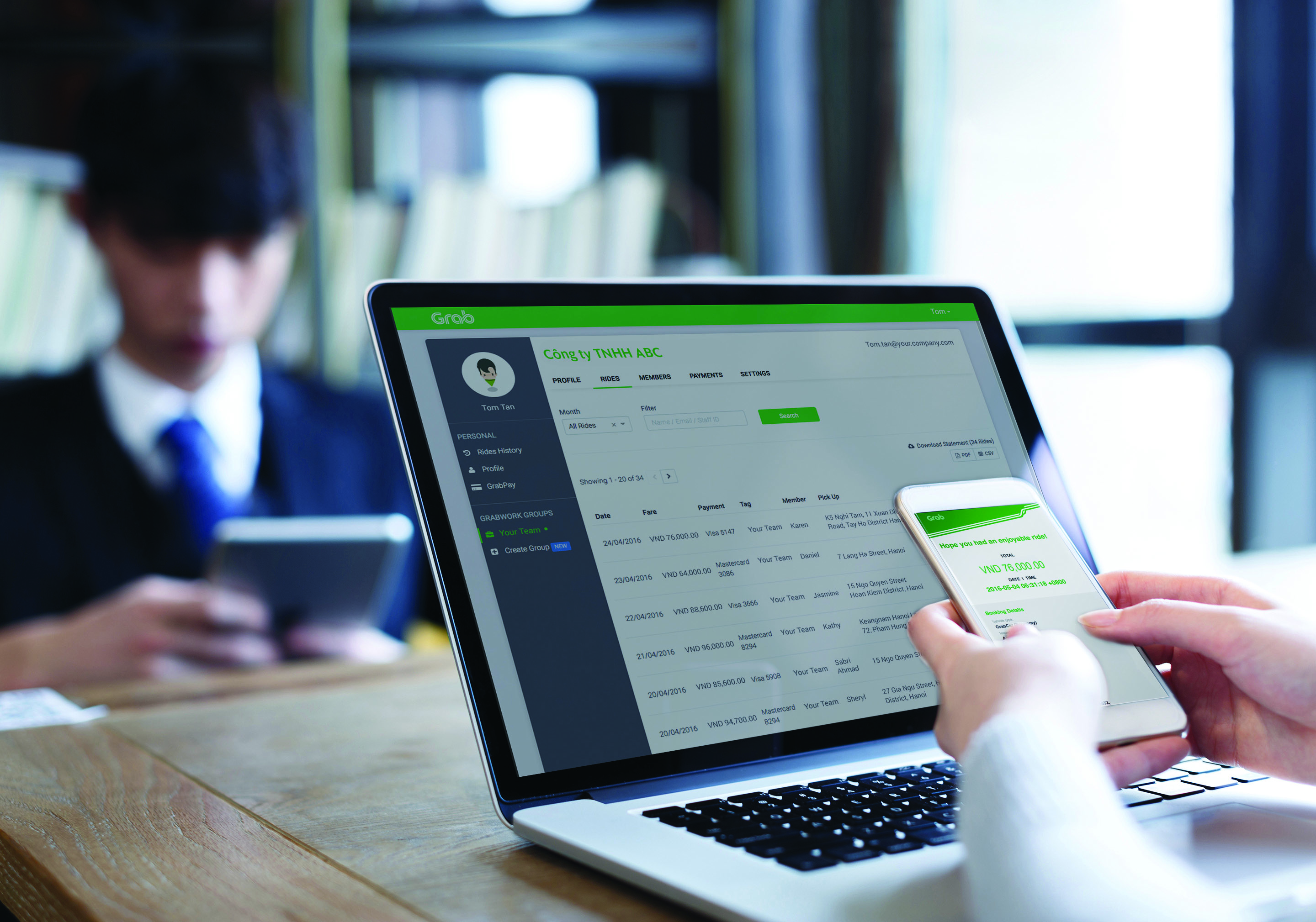 Grab For Work - Đòn bẩy công nghệ giúp doanh nghiệp giảm chi phí, tăng lợi nhuận!