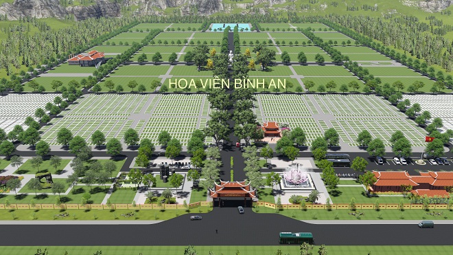 Chính thức ra mắt Hoa Viên Bình An - công viên nghĩa trang cao cấp tại Đồng Nai