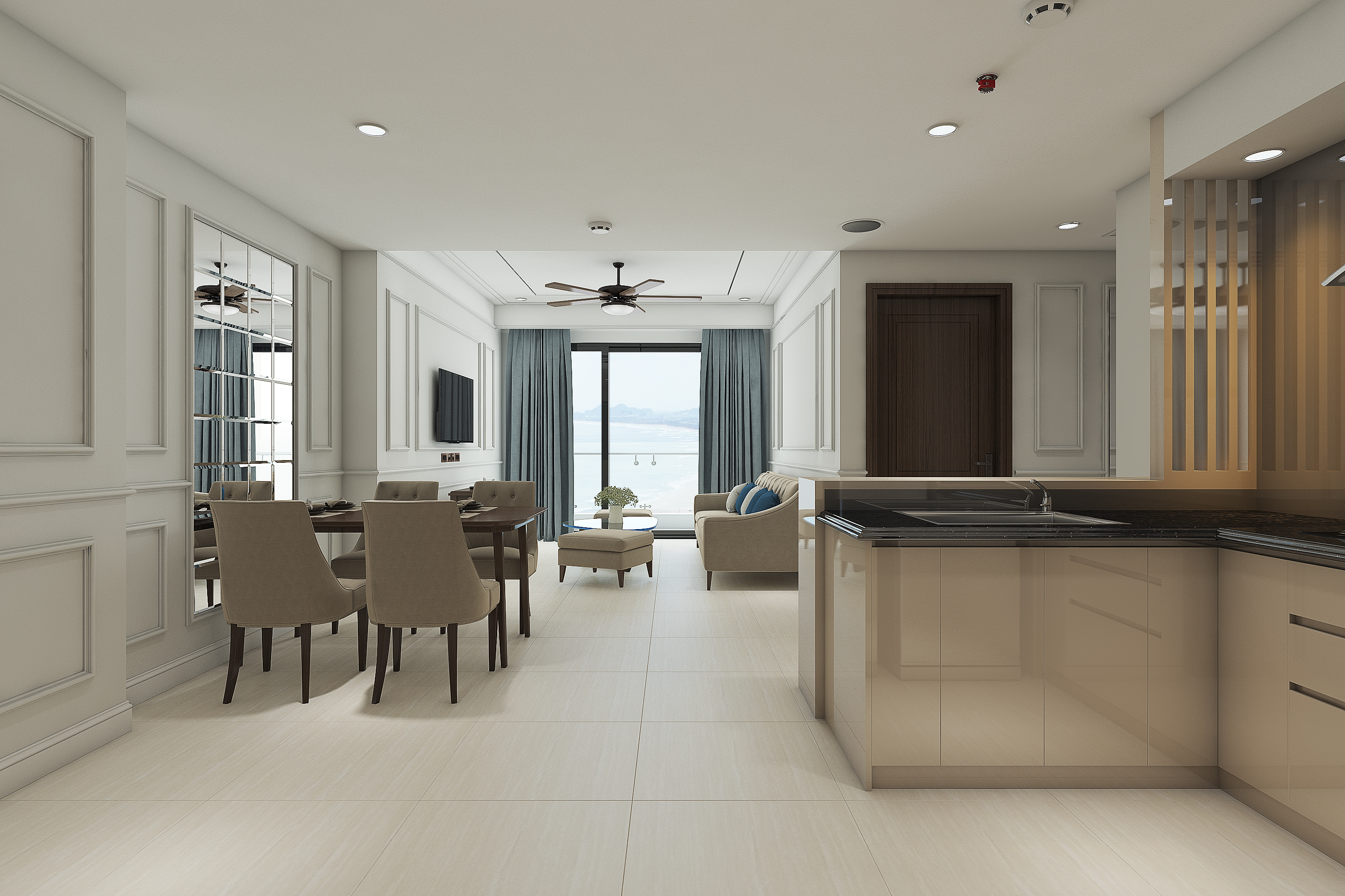Trang bị đầy đủ nội thất và thiết bị điện tử từ các thương hiệu quốc tế, chủ sở hữu Luxury Apartment có thể đưa căn hộ vào cho thuê hoặc chuyển đến ở ngay lập tức.
