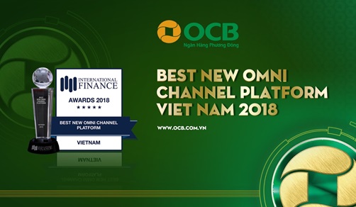 IFM vinh danh OCB là ngân hàng có “Nền tảng kênh OMNI mới tốt nhất Việt Nam”