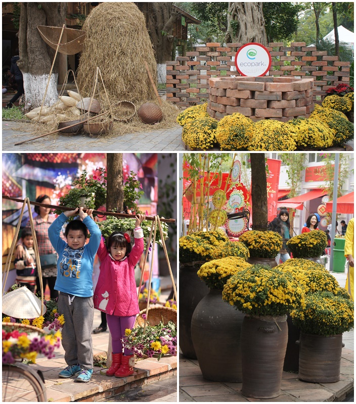 Chợ Tết Ecopark: Không gian Tết Việt đầy màu sắc - Ảnh 5.