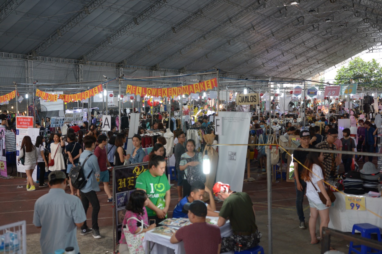 Sôi động ngày đầu phiên chợ Hello Weekend Market “Tết xưa – Tết nay” - Ảnh 3.