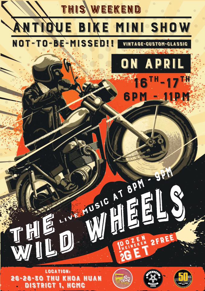 The Wild Wheels – Mini Show xế độ hoành tráng tại BenThanh Streetfood Market - Ảnh 1.