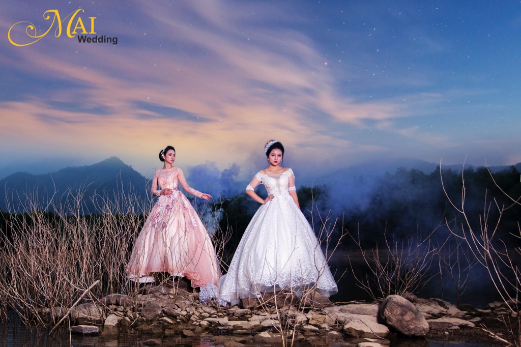 Cho&aacute;ng ngợp với v&aacute;y cưới si&ecirc;u đẹp của MaiWedding - Ảnh 17.