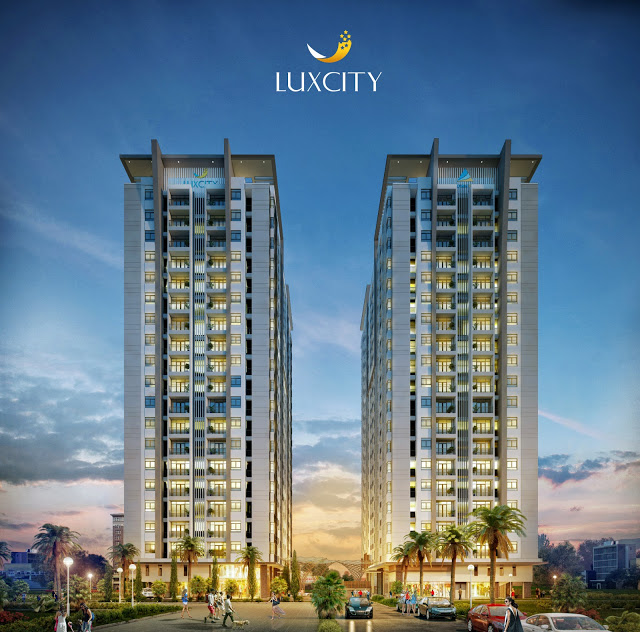 Phối cảnh dự án Khu căn hộ thương mại cao cấp Luxcity