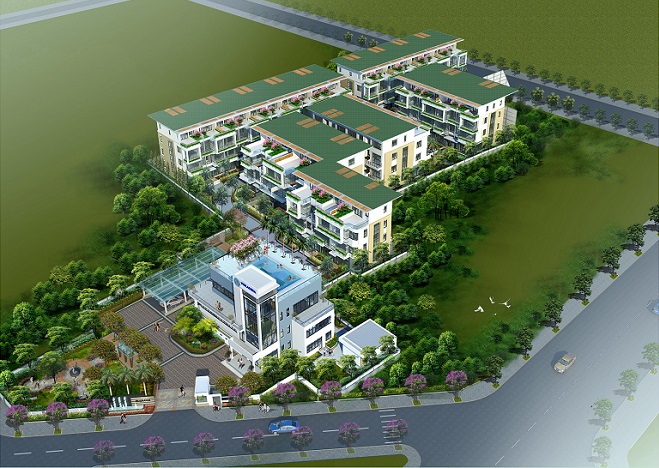 Dự án 671 Villas Hoàng Hoa Thám hút khách nhờ thiết kế