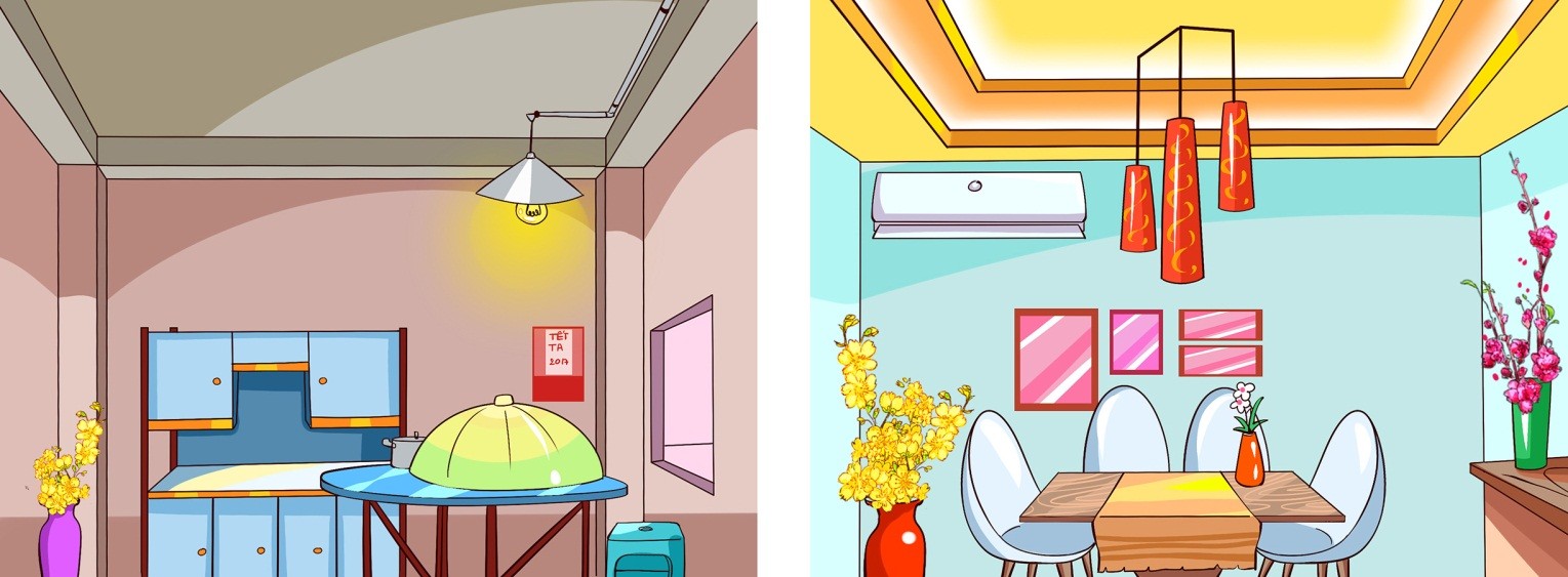Những khác biệt thú vị khi tân trang nhà đón Tết xưa và nay - Ảnh 4. Những khác biệt thú vị khi tân trang nhà đón Tết xưa và nay - Ảnh 4.